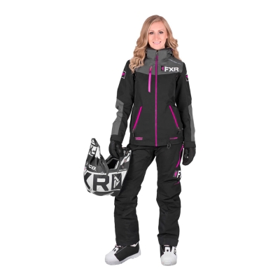 Комплект FXR Elevation Dri-Link без утеплителя Black/Char/Fuchsia 192915-1090