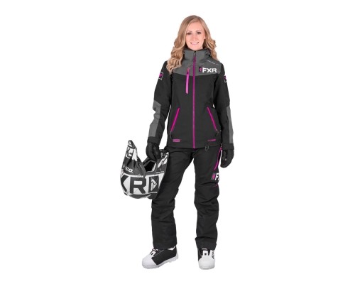 Комплект FXR Elevation Dri-Link без утеплителя Black/Char/Fuchsia 192915-1090