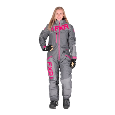 Комбинезон FXR Squadron с утеплителем Char/Grey/Fuchsia 192911-0805