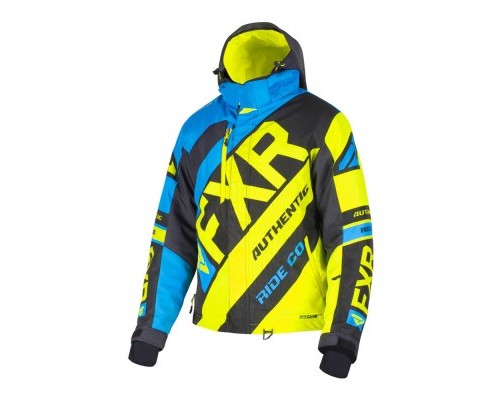 Куртка FXR CX с утеплителем Blue/Black/Hi Vis 190021-4065