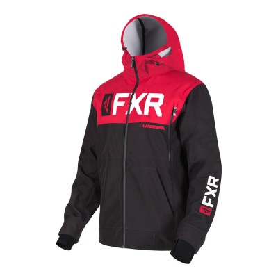 Куртка FXR Helium Ride Softshell без утеплителя Black/Red 190912-1020