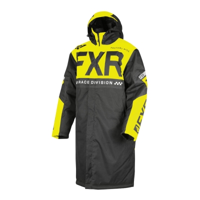 Пальто FXR Warm Up с утеплителем Black/Hi Vis 190033-1065