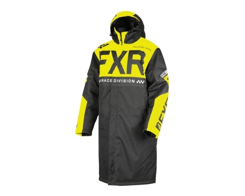 Пальто FXR Warm Up с утеплителем Black/Hi Vis 190033-1065