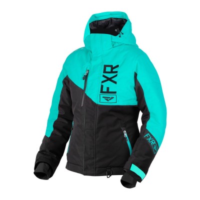 Куртка FXR Fresh с утеплителем Black/Mint 190206-1052