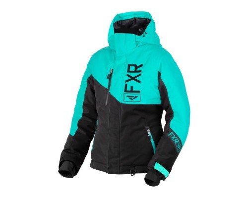 Куртка FXR Fresh с утеплителем Black/Mint 190206-1052