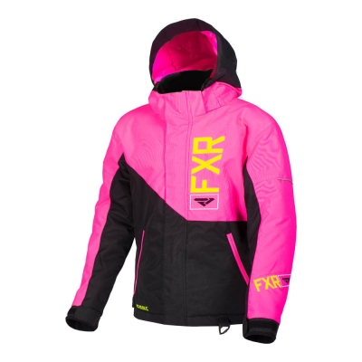 Куртка FXR Fresh с утеплителем Black/Elec Pink/Hi Vis 190419-1094