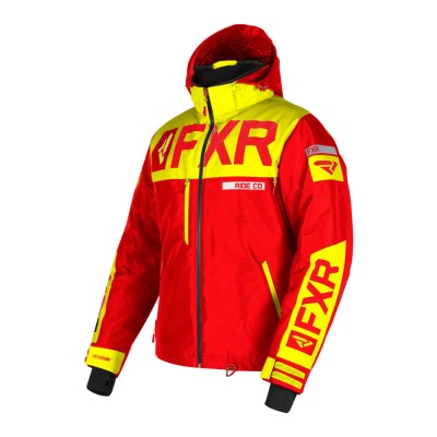 Куртка FXR Helium X с утеплителем Nuke Red/Hi Vis 190038-2365