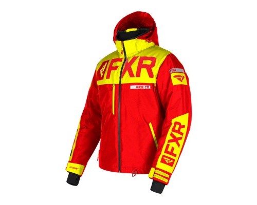 Куртка FXR Helium X с утеплителем Nuke Red/Hi Vis 190038-2365