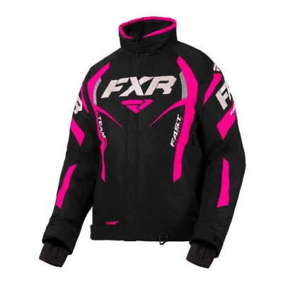 Куртка FXR Team RL с утепленной вставкой Black/Fuchsia 200204-1090