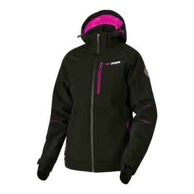 Куртка FXR Vertical Pro Softshell с утеплителем Black/Fuchsia 191007-1090