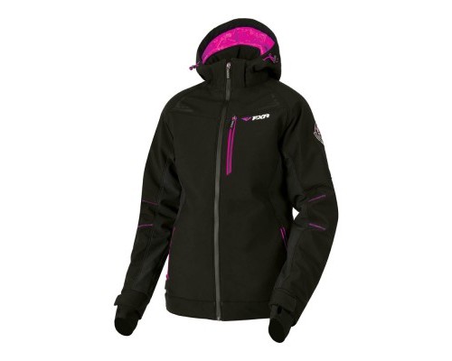 Куртка FXR Vertical Pro Softshell с утеплителем Black/Fuchsia 191007-1090