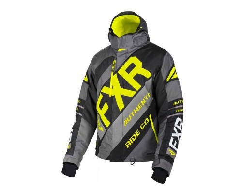 Куртка FXR CX с утеплителем Char/Black/Hi Vis 190021-0865