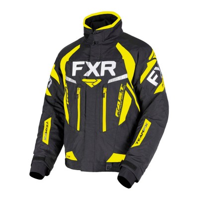 Куртка FXR Team FX с утеплителем Black/Hi Vis 190000-1065