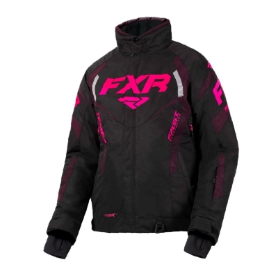 Куртка FXR Team RL с утепленной вставкой Black/Plum/Elec Pink 200204-1082