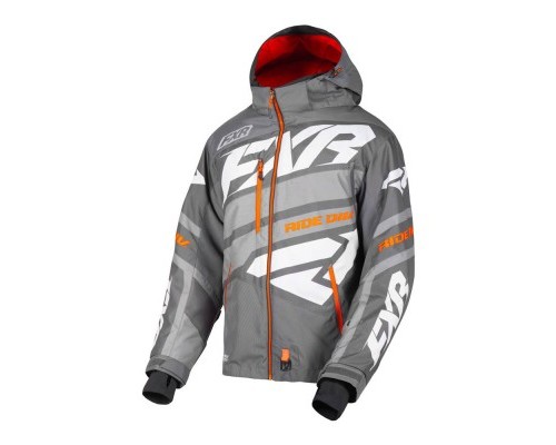 Куртка FXR Boost X с утеплителем Char/Grey/Orange 190026-0805