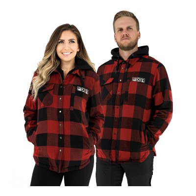 Куртка FXR Timber Flannel с утеплителем 231117-3710