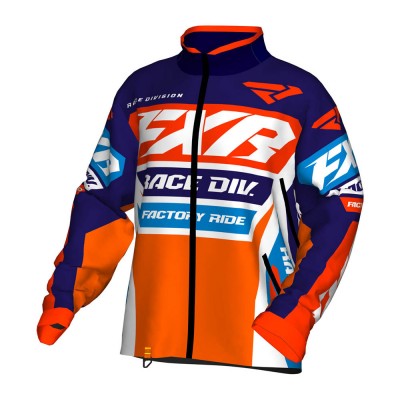 Куртка FXR Cold Cross Race Ready без утеплителя Navy/White/Orange/Nuke Red/Blue 190032-4501