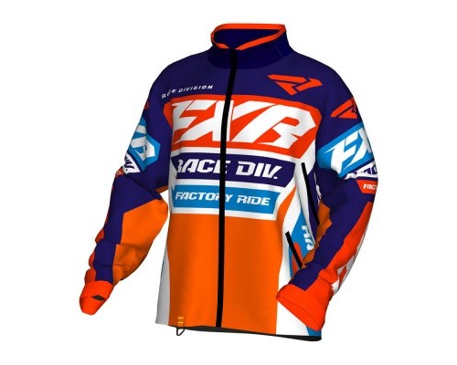 Куртка FXR Cold Cross Race Ready без утеплителя Navy/White/Orange/Nuke Red/Blue 190032-4501