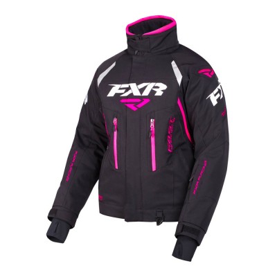 Куртка FXR Adrenaline с утеплителем Black/Fuchsia 190200-1090