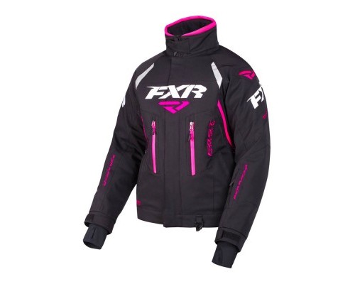 Куртка FXR Adrenaline с утеплителем Black/Fuchsia 190200-1090