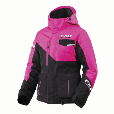 Куртка FXR Excursion с утеплителем Black/Fuchsia 180214-1090