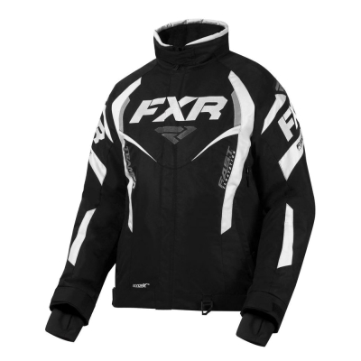 Куртка FXR Team RL с утепленной вставкой Black/White 200204-1001