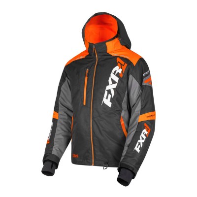 Куртка FXR Mission FX с утеплителем Black/Orange/Char 190031-1030