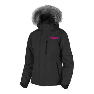 Куртка FXR Northward с утеплителем Black/Fuchsia 191005-1090