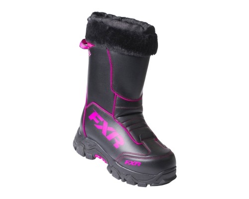 Ботинки FXR Excursion с утеплителем Black/Fuchsia 190709-1090