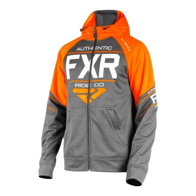 Толстовка FXR Ride Tech Char Heather/Orange 181110-0630