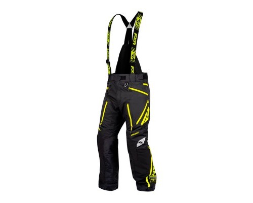 Штаны FXR Renegade X без утеплителя Black/Hi Vis 190124-1065