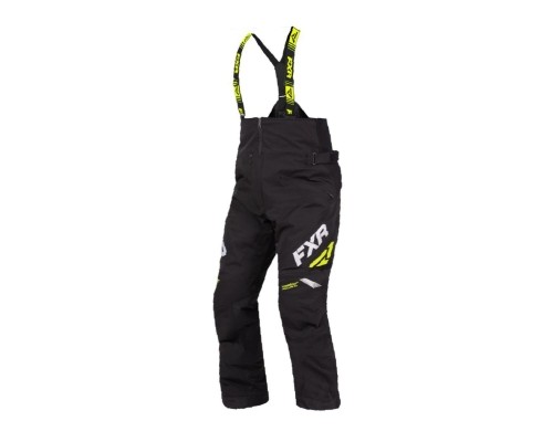 Штаны FXR Adrenaline с утеплителем Black/Hi Vis 200101-1065