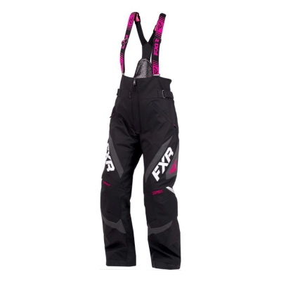 Штаны FXR Adrenaline с утеплителем Black/Char/Fuchsia 200306-1008