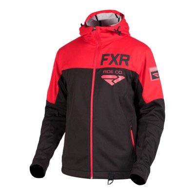 Толстовка FXR Hydrogen Softshell Black/Red 182000-1020