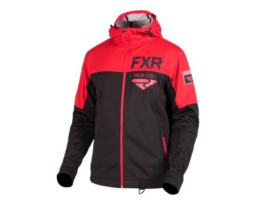 Толстовка FXR Hydrogen Softshell Black/Red 182000-1020