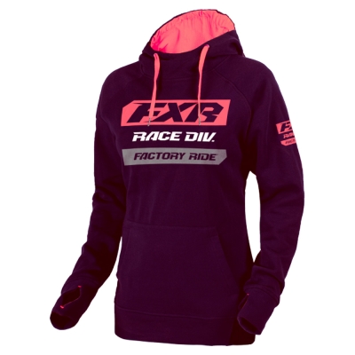 Толстовка FXR Race Division Black/Fuchsia 193346-1090