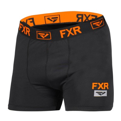 Трусы FXR Helium X Tech Black/Orange 191342-1030