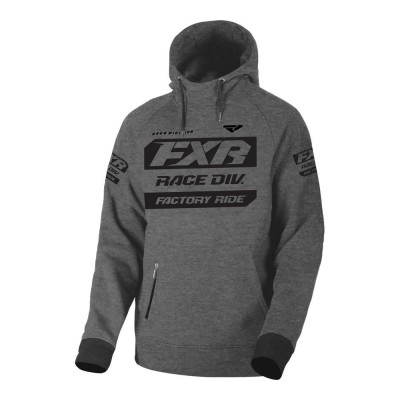 Толстовка FXR Race Division Grey Heather/Black 193321-0710