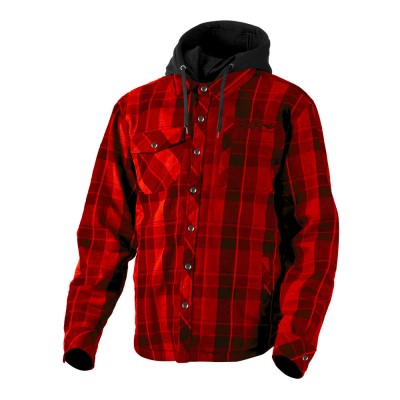 Кофта FXR Timber Plaid с утеплителем Maroon/Black 181107-2510