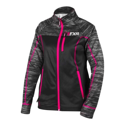 Толстовка FXR Elevation Tech Black/Fuchsia 191212-1090