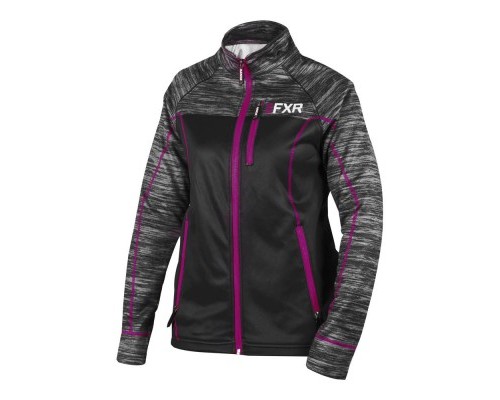 Толстовка FXR Elevation Tech Black/Wineberry 191212-1085