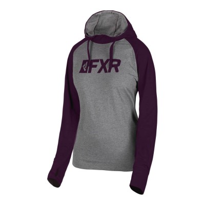 Толстовка FXR Trainer Tech Grey Heather/Plum 191423-0782