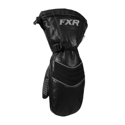 Рукавицы FXR Leather с утеплителем Black 200809-1000