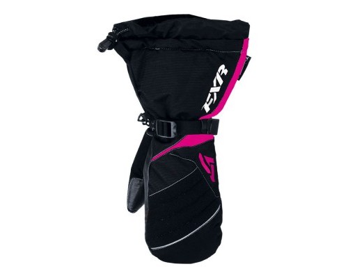 Рукавицы FXR Fusion Black/Fuchsia 190821-1090