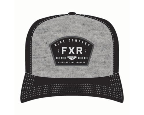 Бейсболка FXR Ride Grey Heather/Black 191605-0710