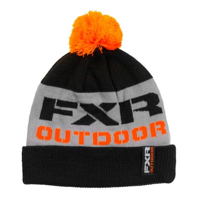 Шапка FXR Excursion Wool Black/Orange 181614-1030