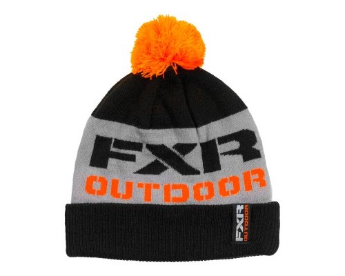 Шапка FXR Excursion Wool Black/Orange 181614-1030