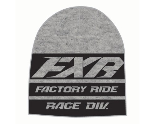 Шапка FXR Race Division Grey Heather/Black 191625-0710