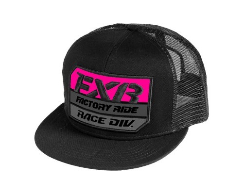 Бейсболка FXR Race Division Black/Fuchsia 191623-1090