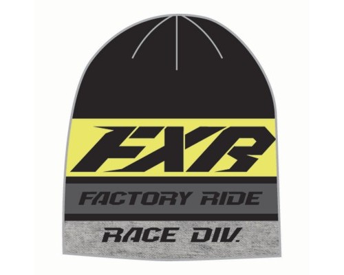 Шапка FXR Race Division Black/Hi Vis 191625-1065